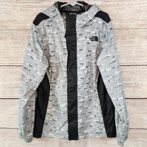 The North Face Madison Rain Jacket Youth Girls Size Medium 10-12 Hooded Zip